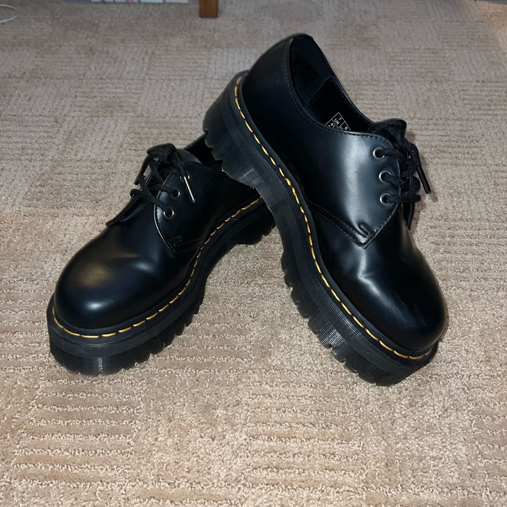 Doc Marten 1461 Leather Platform Shoes